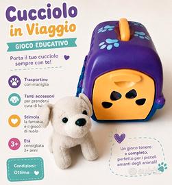 trasportino con cagnolino 