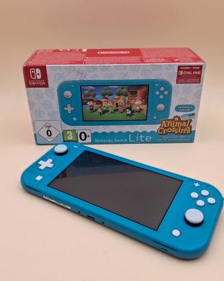 Nintendo Switch Lite Turchese Animal Crossing