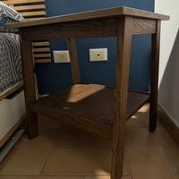 Tavolino/Comodino Ikea effetto legno