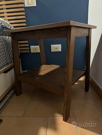 Tavolino/Comodino Ikea effetto legno