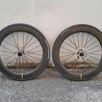 Ruote Mavic SLR 65 disc tubless / copertoncino