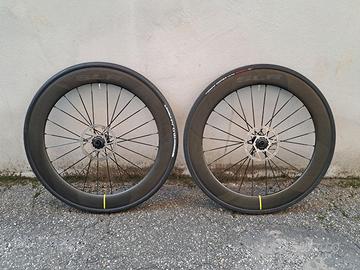 Ruote Mavic SLR 65 disc tubless / copertoncino