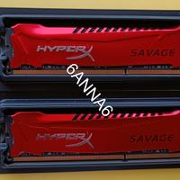 MEMORIE RAM KINGSTON HYPERX 2 x 8 GB DDR3 2400 MHz