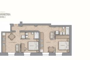 Appartamento di 40 m² con 2 locali a Milano