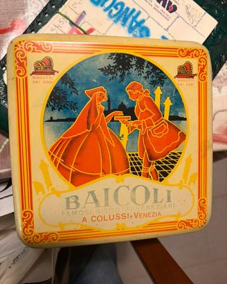 Scatola vintage latta