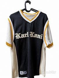 Canotta Jersey Karl Kani vintage – Black/Gold 🖤💛