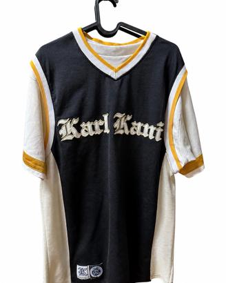 Canotta Jersey Karl Kani vintage – Black/Gold 🖤💛