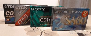 Musicassette vergini vintage