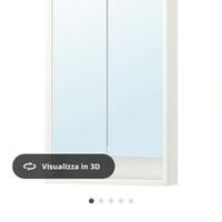 Mobile specchio bagno con luce integrata