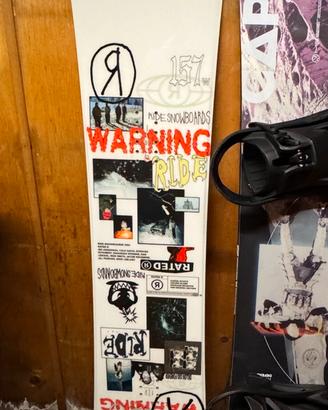 Ride benchwarmer limited  tavola Snowboard