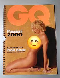Paola Barale Calendario GQ 2000 vintage