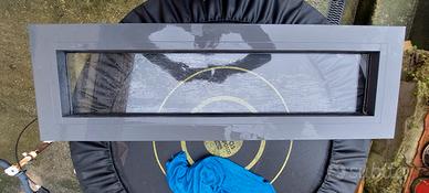 vasistas fisso in alluminio 