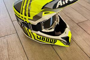 Casco moto cross Casco Airoh Wraap motocross