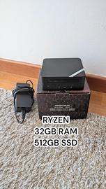 Mini PC Minisforum UM450 | 4500U 32GB Ram