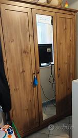 Armadi a 3 ante con specchio centrale 