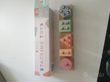 gioco legno stacking toys