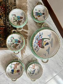 Set ciotole in ceramica per spaghetti