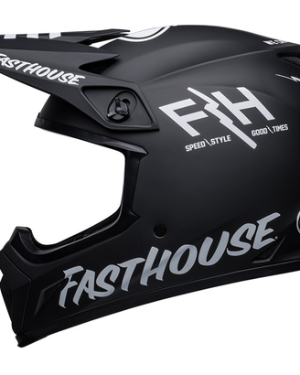 CASCO BELL MX-9 MIPS FASTHOUSE PROSPECT NERO/BIANC