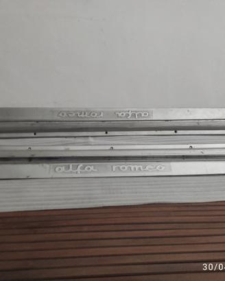Coppia Battitacco Originali Alluminio Alfa Romeo G