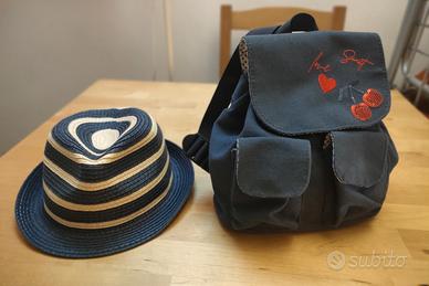 Zaino e cappello oviesse per  bimba 