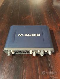 Scheda Audio M-Audio Fast Track Pro USB