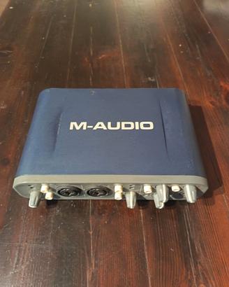Scheda Audio M-Audio Fast Track Pro USB