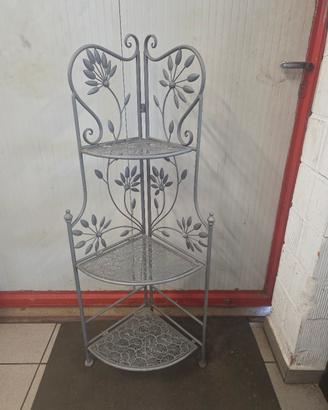 porta fiori richiudibile a tre piani