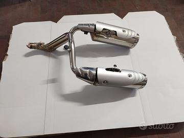 Scarico completo per triumph speed triple 1050