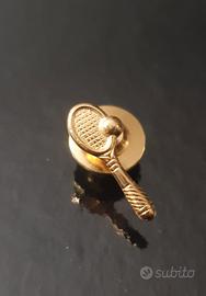 pin racchetta da tennis 