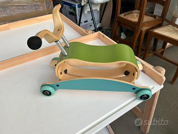 Bici a spinta in legno