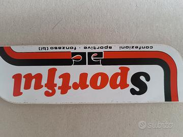 adesivo vintage anni 70 80 sportful 