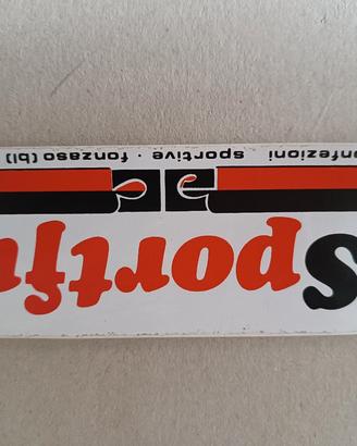 adesivo vintage anni 70 80 sportful 