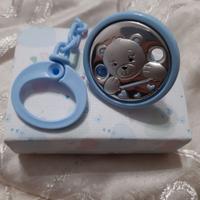 Porta ciuccio silver