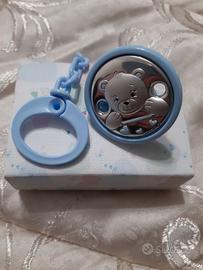 Porta ciuccio silver