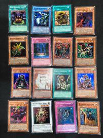 Lotto di 87 carte yugioh 55 super/ultra rare