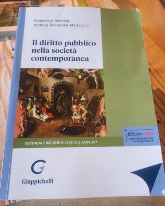 Libro "Il diritto pubblico nella società contempor
