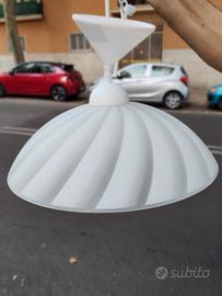 lampadario vetro
