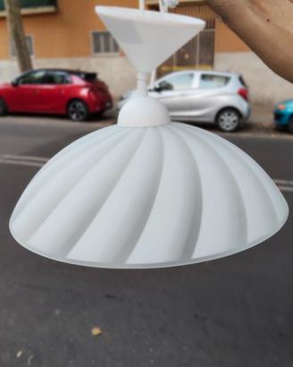 lampadario vetro