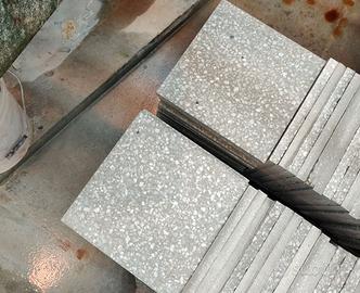 mattonelle di Terrazzo agglomerato marmo e cemento