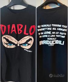 T-shirt Diablo Irriducibili Lazio taglia M