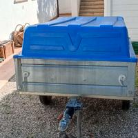 CARRELLO APPENDICE UMBRIA RIMORCHI  CON COPERCHIO