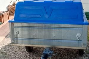 CARRELLO APPENDICE UMBRIA RIMORCHI  CON COPERCHIO