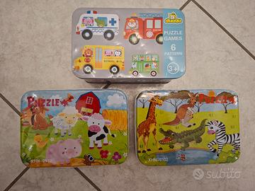 Puzzle da viaggio per bambini (14 mini puzzle)