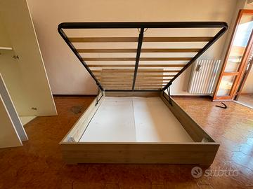 armadio 6 ante + letto contenitore matrimoniale