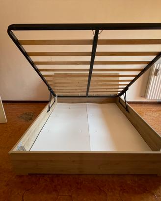 armadio 6 ante + letto contenitore matrimoniale