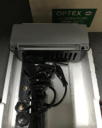 Illuminatore optex vintage x cinepresa 1000 watt