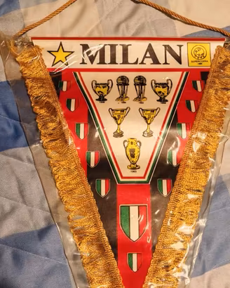 Gagliardetto Vintage MILAN 1989 Campione del Mondo