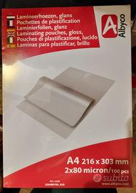 fogli plastificatrice