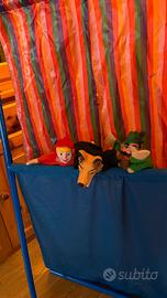 Struttura per teatrino marionette
