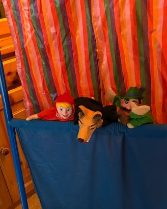 Struttura per teatrino marionette